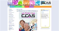 Desktop Screenshot of ccas-marseille.fr